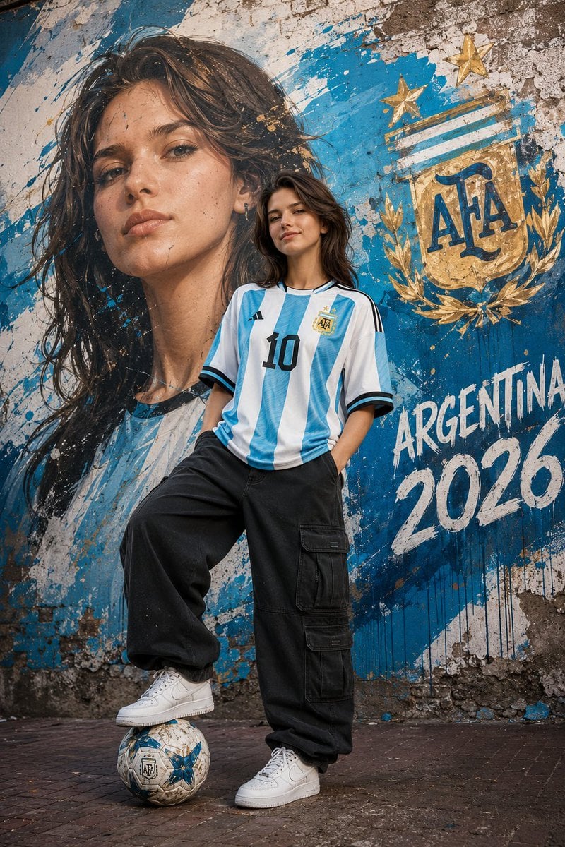 Argentina Street-Art Fan Poster preview image
