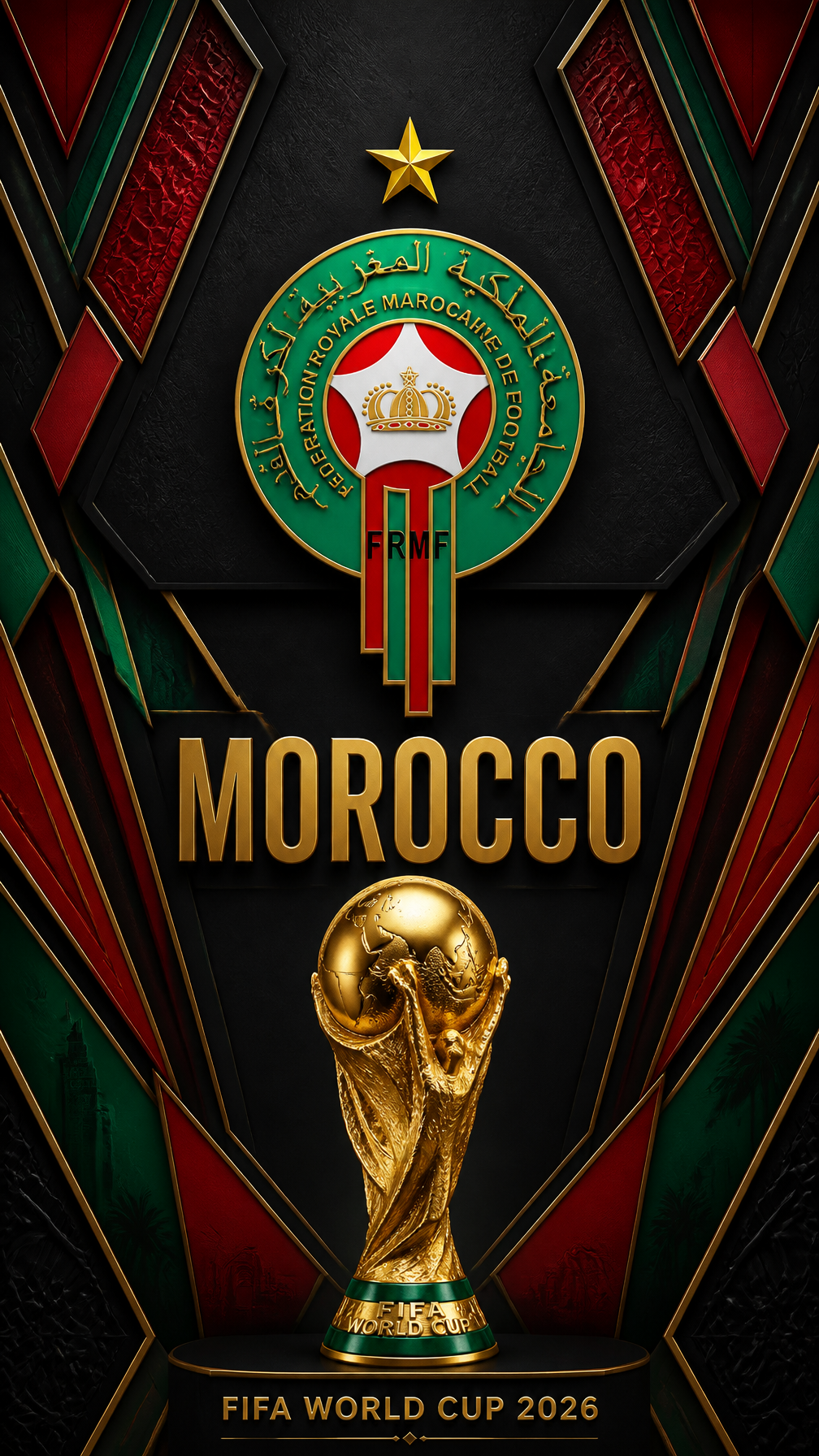Morocco Black-Gold Crest preview image