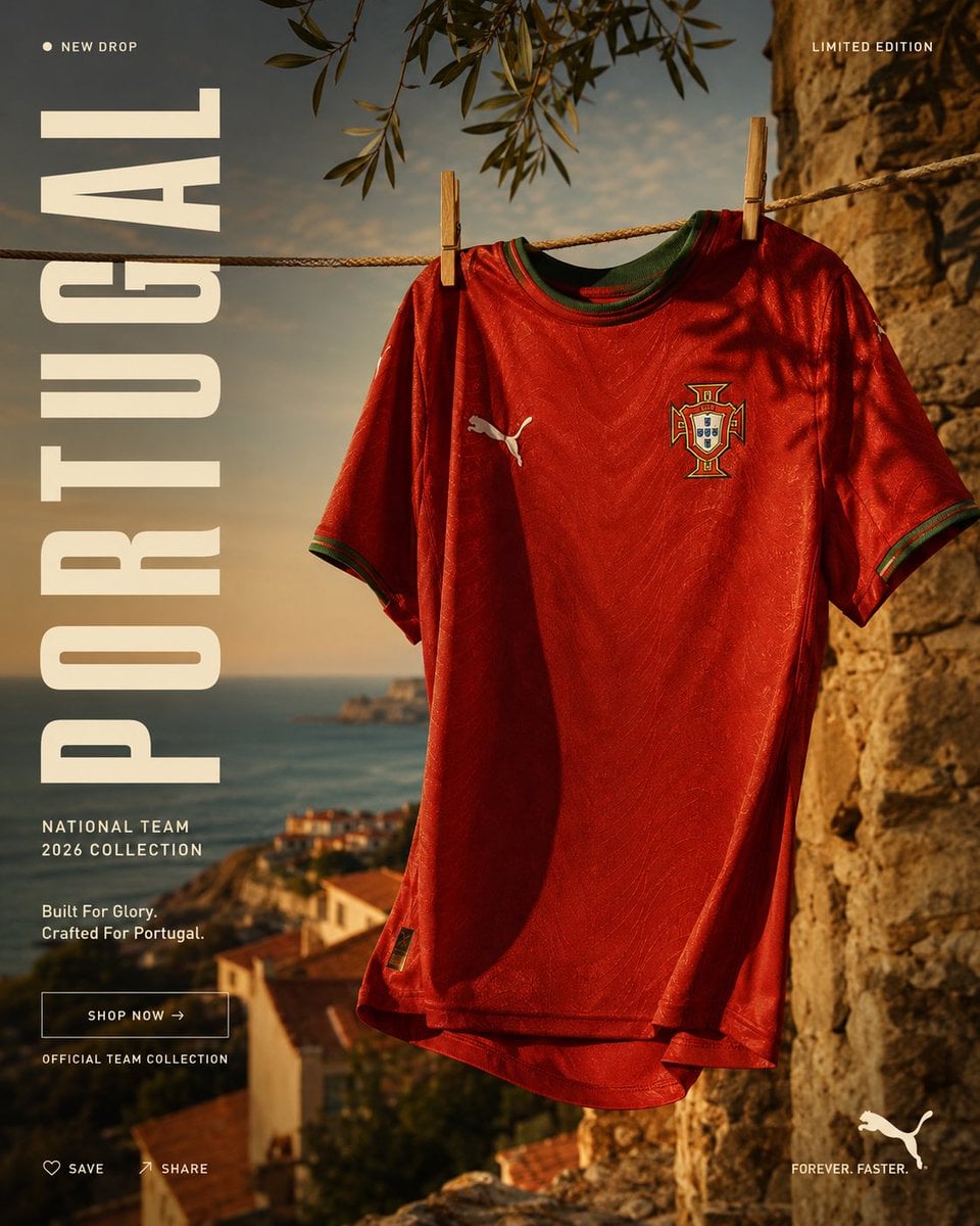 Portugal Jersey Product Shot preview image