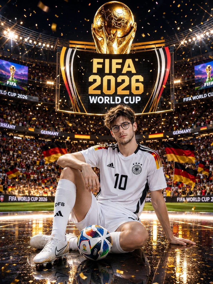 Germany Player On Pitch preview image
