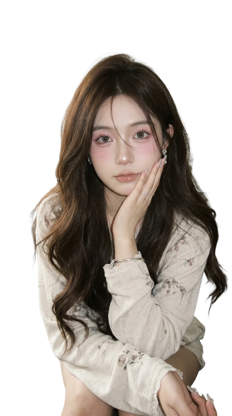 Portrait cutout after background removal